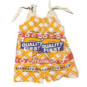 Flour Sack Romper